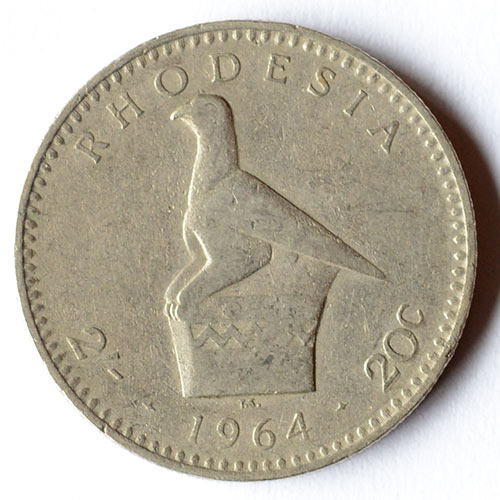 1964 Rhodesia 20c